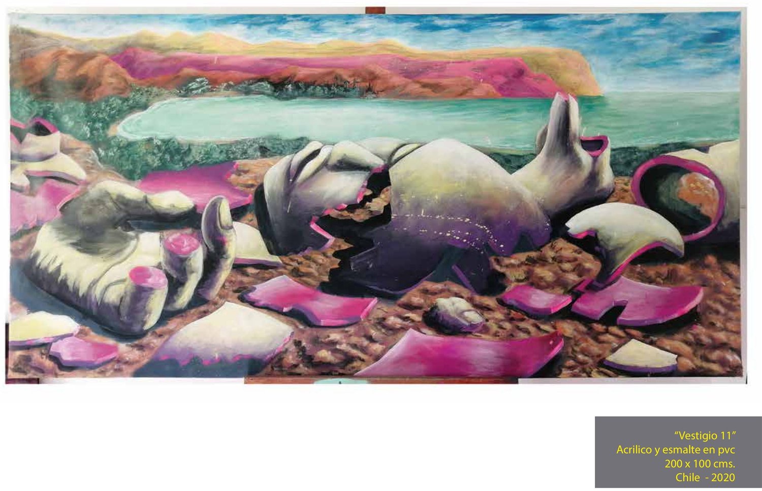 Vestigio 11, obra de Memo Rodríguez