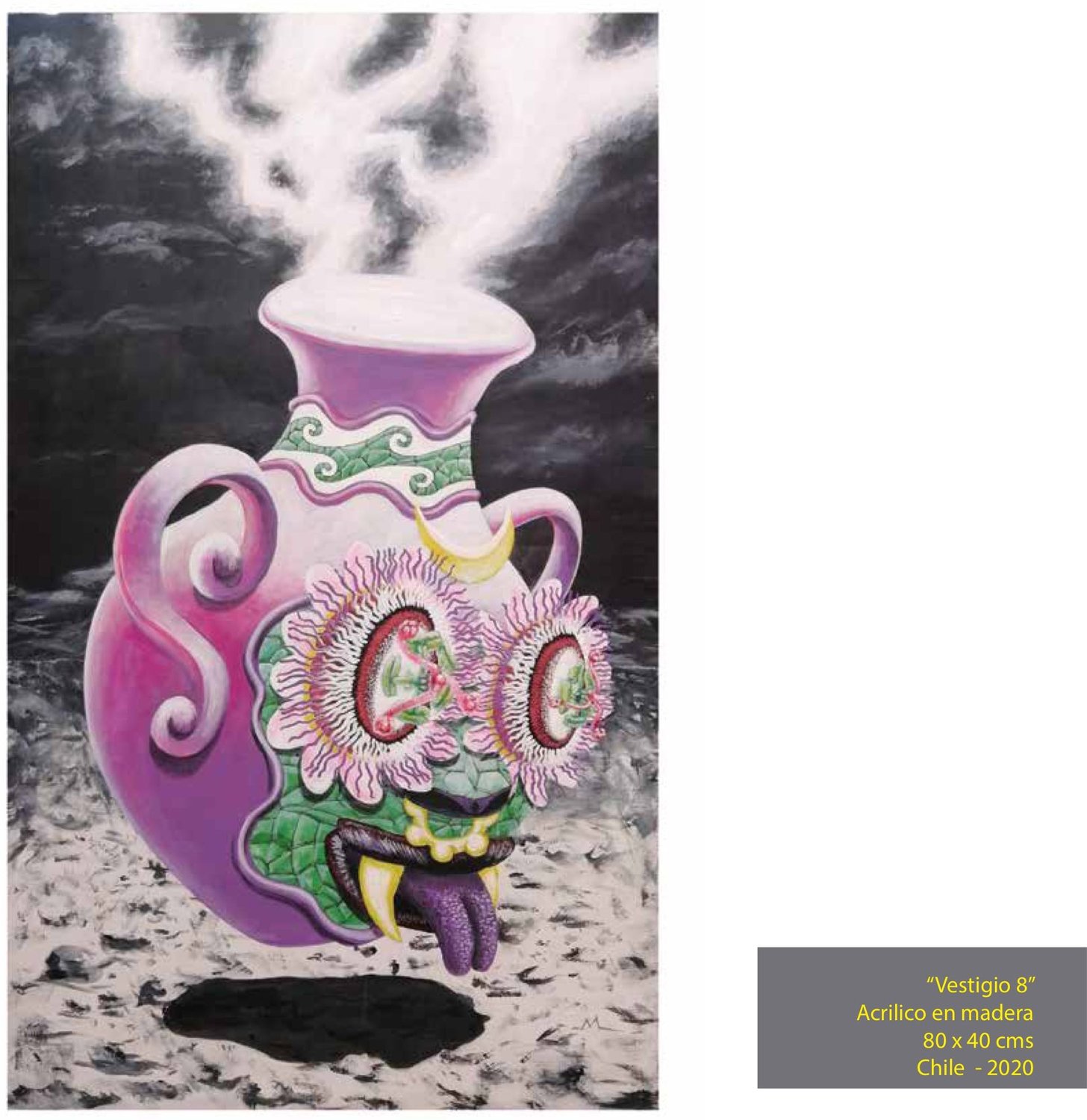 Vestigio 8, obra de Memo Rodríguez