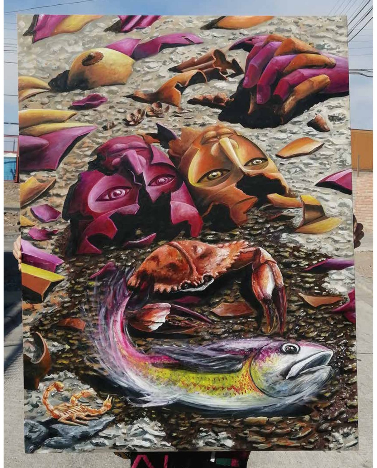 Vestigio Juntos 1, obra de Memo Rodríguez