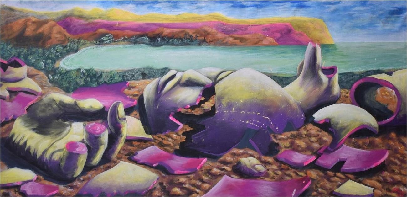Vestigio 10, obra de Memo Rodríguez